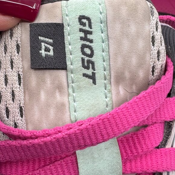 Brooks Ghost 14 Shoes Women Size 8 Gray/Pink Running Sneakers 120356-1B-024 - Picture 9 of 11